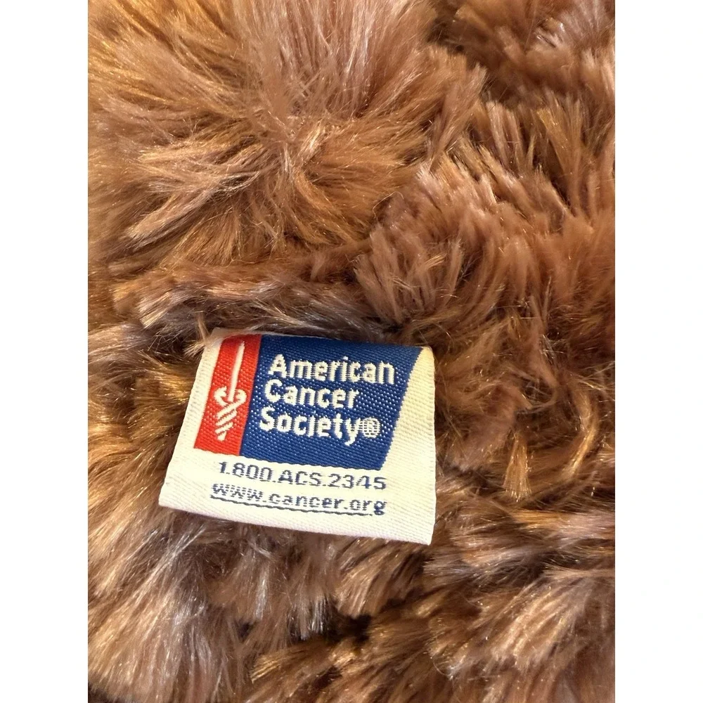 BOYDS SPECIAL‎ EDITION AMERICAN CANCER SOCIETY BROWN BEAR PLUSH-DAFFODIL DAYS